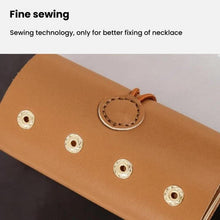 Load image into Gallery viewer, PU Multifunction Jewelry Bag Travel Portable Earrings Rings Necklaces Bracelets Jewelry Storage Bag