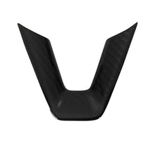 Load image into Gallery viewer, For Tesla Model 3 Car Modification Interior Carbon Fiber Steering Wheel Patch, Matte, Glossy, Red, Froged Pattern