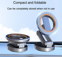 Load image into Gallery viewer, JK-319 Universal Foldable Car Cell Phone Holder Car Dashboard Rotating Magnetic Navigation Mount