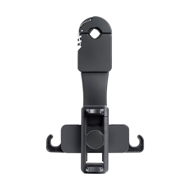 Car Rear Seat Headrest Multifunctional Rotating Telescopic Cell Phone Holder Hooks