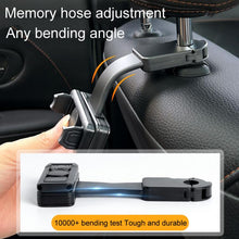 Load image into Gallery viewer, Car Rear Seat Headrest Multifunctional Rotating Telescopic Cell Phone Holder Hooks