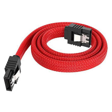 Load image into Gallery viewer, SATA3.0 With Aluminum Foil Shield Braided Cable Body Computer Hard Drive Power Cable, 0.5m