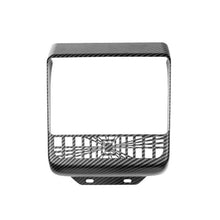Load image into Gallery viewer, For Tesla New Model 3 / Y Car Rear Air Conditioning Vent Protection Frame, Matte Carbon Pattern, Glossy Carbon Pattern, Matte Black