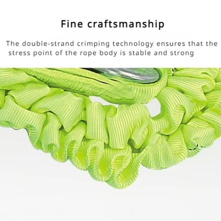 Emergency Elastic Retractable Double Layer Auto Elastic Car Tow Rope