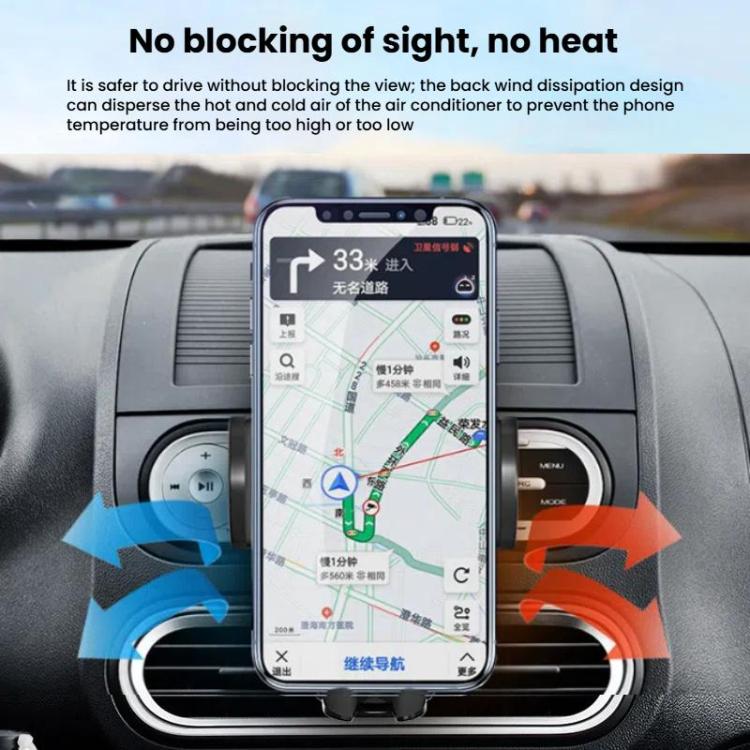 Car CD Slot Navigation Mobile Phone Holder, Automatic Lock Type Black, Automatic Lock Type Gray, Clip Type Black, Clip Type Gray, Magnet Type