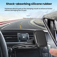 Load image into Gallery viewer, Car CD Slot Navigation Mobile Phone Holder, Automatic Lock Type Black, Automatic Lock Type Gray, Clip Type Black, Clip Type Gray, Magnet Type