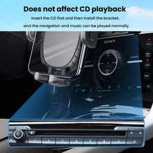 Load image into Gallery viewer, Car CD Slot Navigation Mobile Phone Holder, Automatic Lock Type Black, Automatic Lock Type Gray, Clip Type Black, Clip Type Gray, Magnet Type