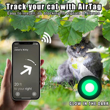 Load image into Gallery viewer, For AirTag 2nd Gen / AirTag 1st Gen Tracker Silicone Cover Small Daisy Pet Collar Dog Collar With Bell And Front Back Film