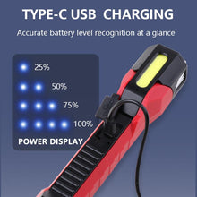 Load image into Gallery viewer, Magnet-Hook COB Rotating Strong Light Emergency Work Light