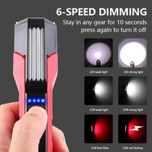 Load image into Gallery viewer, Magnet-Hook COB Rotating Strong Light Emergency Work Light