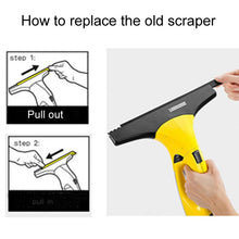 Load image into Gallery viewer, 1pair For Karcher Window Cleaner Rubber Scraper Accessories, 170mm, 250mm, 280mm