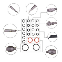 Load image into Gallery viewer, 22pcs / Set For Karcher SC2 / SC3 / SC4 / SC5 / CTK10 / CTK20 Steam Cleaner O-Shape Sealing Ring