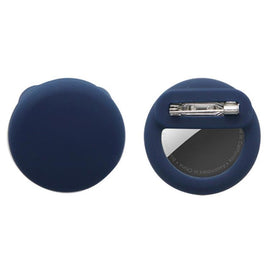 For AirTag 2nd Gen / AirTag 1st Gen Tracker Round Silicone Case With Safety Pins Hidden Inside Clothes Shoes