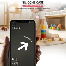 Load image into Gallery viewer, For AirTag 2nd Gen / AirTag 1st Gen Tracker Round Silicone Case With Safety Pins Hidden Inside Clothes Shoes