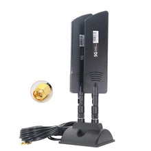 Load image into Gallery viewer, 42dbi 5G Router External Antenna Outdoor Long Range WiFi Signal Coverage Booster, SMA Male Black, TS9 Black, SMA Male White, TS9 White