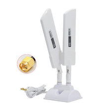 Load image into Gallery viewer, 42dbi 5G Router External Antenna Outdoor Long Range WiFi Signal Coverage Booster, SMA Male Black, TS9 Black, SMA Male White, TS9 White