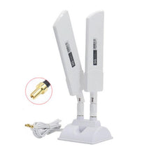 Load image into Gallery viewer, 42dbi 5G Router External Antenna Outdoor Long Range WiFi Signal Coverage Booster, SMA Male Black, TS9 Black, SMA Male White, TS9 White