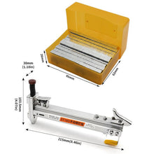 Load image into Gallery viewer, Manual Wire Trough Steel Nail Cement Nail Tool, ST18, 18mm Steel Nails 400pcs /Box
