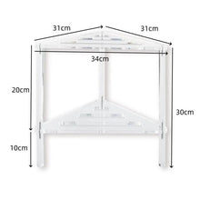 Load image into Gallery viewer, Acrylic Triangle Shower Pot Hollow Bracket