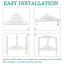 Load image into Gallery viewer, Acrylic Triangle Shower Pot Hollow Bracket
