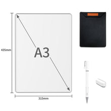 Load image into Gallery viewer, Nano-Microcapsule Magnetic Whiteboard Drawing Draft Writing Board, A3 20 Inches, A4 16 Inches, A5 11 Inches