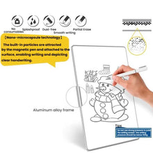 Load image into Gallery viewer, Nano-Microcapsule Magnetic Whiteboard Drawing Draft Writing Board, A3 20 Inches, A4 16 Inches, A5 11 Inches