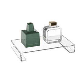 Acrylic Tray Base Dressing Table Storage Rack, 1pc, 2pcs