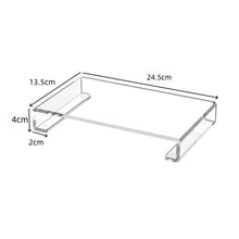Load image into Gallery viewer, Acrylic Tray Base Dressing Table Storage Rack, 1pc, 2pcs