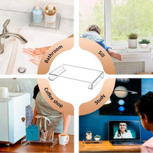 Load image into Gallery viewer, Acrylic Tray Base Dressing Table Storage Rack, 1pc, 2pcs