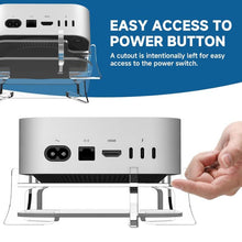 Load image into Gallery viewer, For MAC Mini M4 Desktop Acrylic Storage Bracket, For MAC Mini M4
