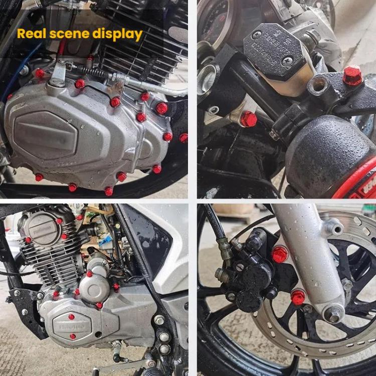 Motorcycle Scooter Modification Parts Screw Cover Decorative Screw Cap