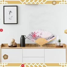 Load image into Gallery viewer, Acrylic Folding Fan Display Stand, 2pcs /Pack, 3pcs /Pack
