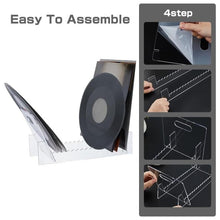 Load image into Gallery viewer, Removable Desktop Acrylic CD Vinyl Record Stand Album Book Display Stand