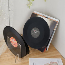 Load image into Gallery viewer, Removable Desktop Acrylic CD Vinyl Record Stand Album Book Display Stand