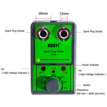 Load image into Gallery viewer, DUOYI Automobile Dual-hole Spark Plug Diagnostic Tester, DUOYI EU Plug