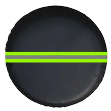 Load image into Gallery viewer, Thickened Imitation Leather Car Tire Protector Spare Tire Cover With Reflective Stripes, 14inch, 15inch, 16inch, 17inch