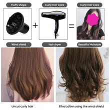Load image into Gallery viewer, Hair Dryer Diffuser Hair Salon Styling Hair Dryer Cover Curler Large Wind Hood
