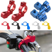 Load image into Gallery viewer, Motorcycle Modified Rear View Mirror Bracket Holder Clamp E-Bike Mirror Mount Reflector Clamp