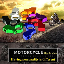 Load image into Gallery viewer, Motorcycle Modified Rear View Mirror Bracket Holder Clamp E-Bike Mirror Mount Reflector Clamp