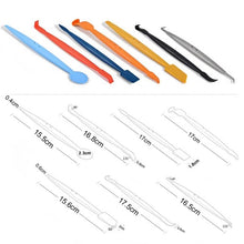 Load image into Gallery viewer, Car Wrap Trimming Edge Tinting Tool Solar Film With Magnetic Squeegee Scraper Kit, 7pcs /Set
