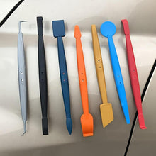 Load image into Gallery viewer, Car Wrap Trimming Edge Tinting Tool Solar Film With Magnetic Squeegee Scraper Kit, 7pcs /Set