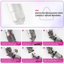 Load image into Gallery viewer, For Dyson Airwrap HS01 HS05 Hair Styler Inner Filter Repair Parts, Inner Filter, Inner Filter+Clean Brush
