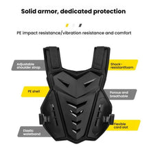 Load image into Gallery viewer, SULAITE Motocross Armor Vest Motorcycle Rider Chest Protection Equipment Racing Anti-Fall Armor Protector, Uniform