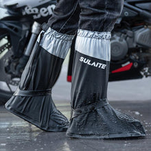 Load image into Gallery viewer, SULAITE Motorcycle Shoe Cover Thickened Anti-slip Wear-resistant Rain Shoes Outdoor Riding Adult Rain Boots, S, M, L, 2XL