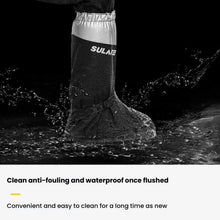 Load image into Gallery viewer, SULAITE Motorcycle Shoe Cover Thickened Anti-slip Wear-resistant Rain Shoes Outdoor Riding Adult Rain Boots, S, M, L, 2XL