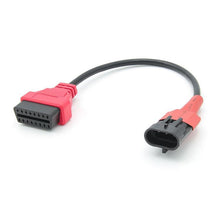 Load image into Gallery viewer, For SYM SANYANG Motorcycle OBD Cable 3Pin To OBD2 16Pin Diagnostic Adapter Scanner Extension Cable