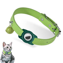 Load image into Gallery viewer, For AirTag 2nd Gen / AirTag 1st Gen Tracker Waterproof Protection Case Pet Leather Collar Anti Lost Cat Locator Collar