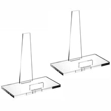 Load image into Gallery viewer, Acrylic Photo Frame Book Picture Plate Stand, 1set, 2sets