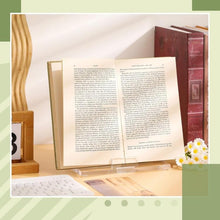 Load image into Gallery viewer, Acrylic Photo Frame Book Picture Plate Stand, 1set, 2sets