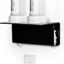 Load image into Gallery viewer, Acrylic Wall-mounted Bathroom Electric Toothbrush Holder